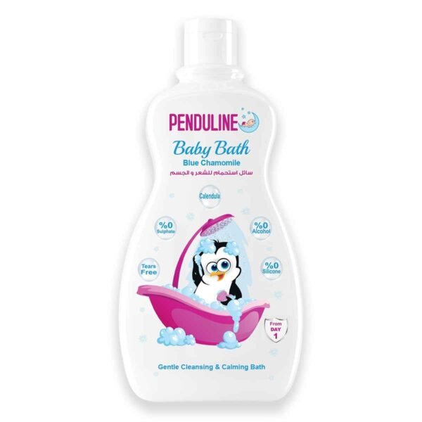 Penduline baby bath hair and body