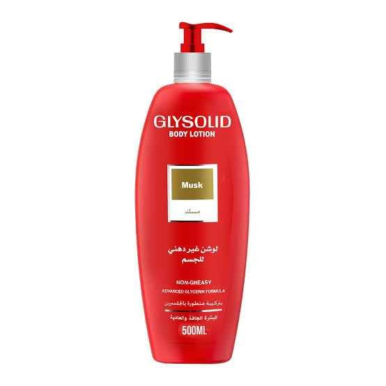 Glysolid body lotion musk 500 ml