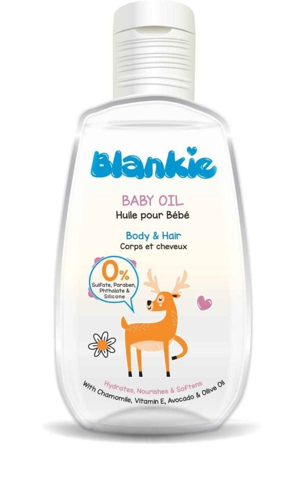Blankie baby oil for body and hair 100ml