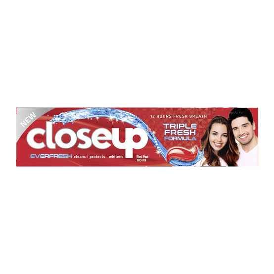 closeup toothpaste red hot 100ml