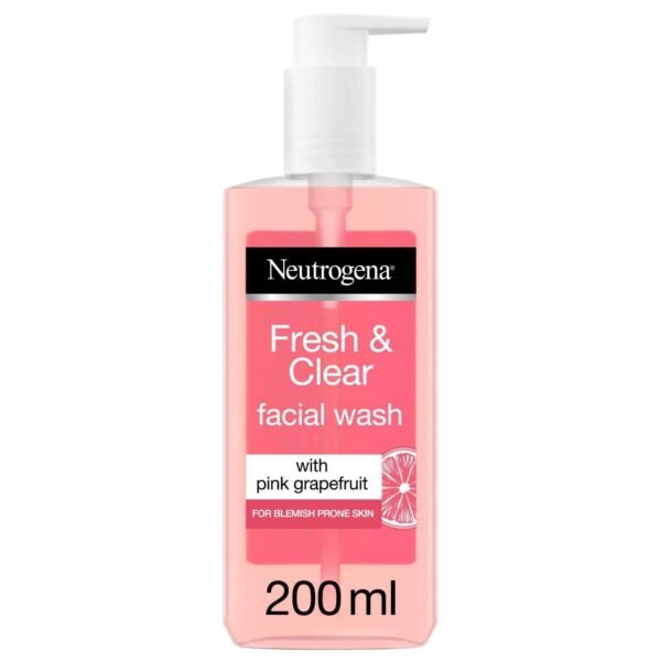 Neutrogena facial wash with pink grapefruit 200ml