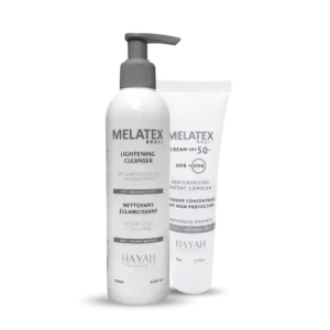 Melatex offer lightening cleanser 200ml + cream spf 50+
