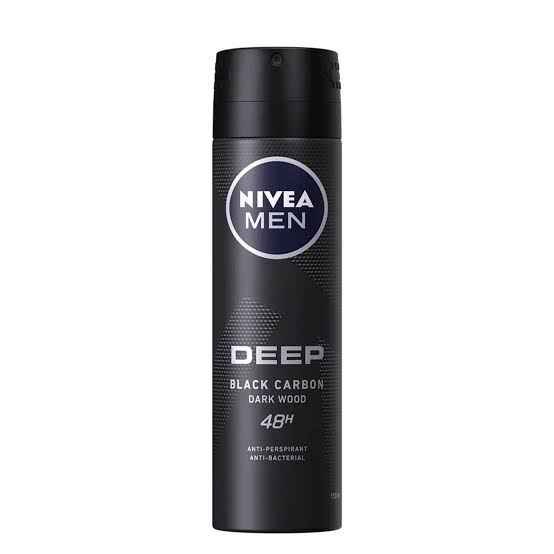 Nivea men deep black carbon dark
