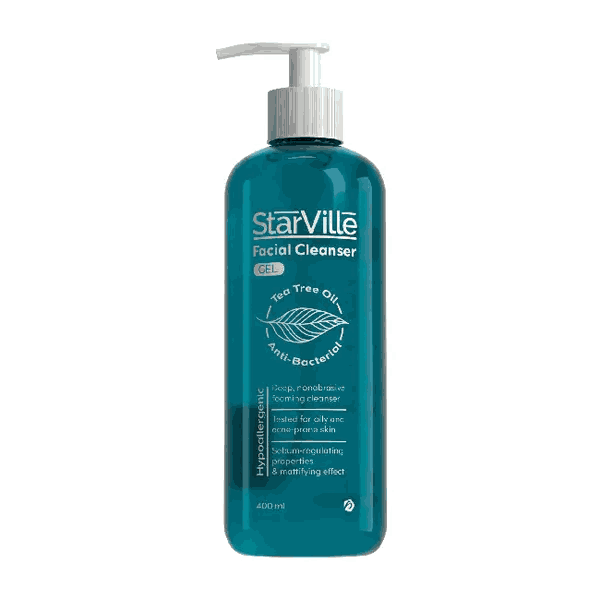 Starville cleanser gel pump 400ml