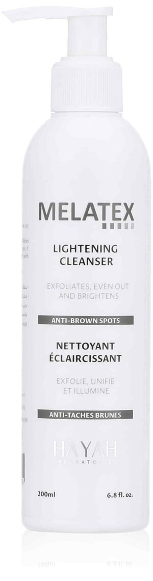 Melatex lightening cleanser 200ml