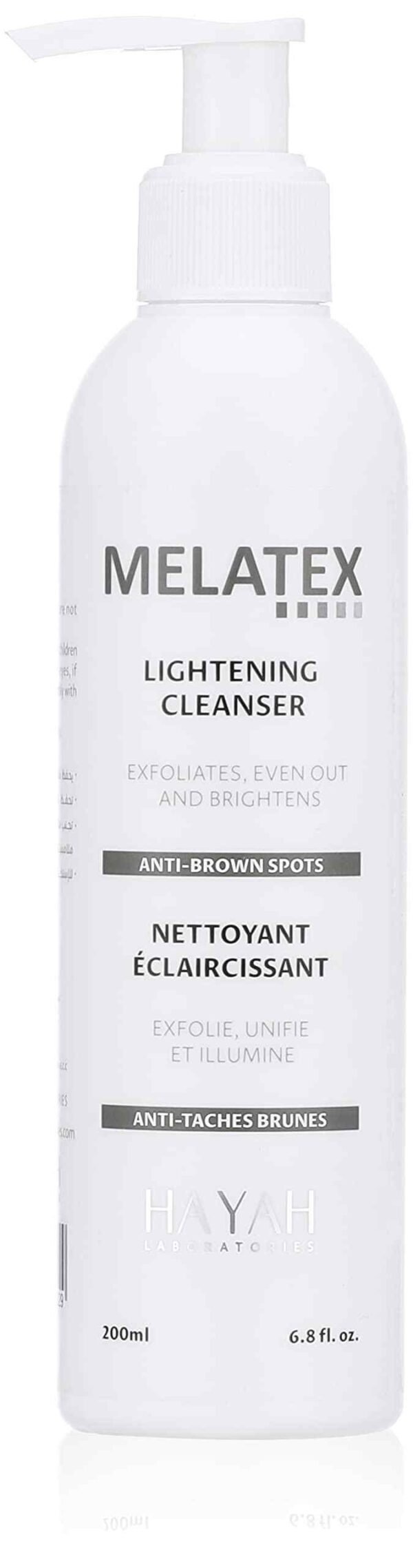 Melatex lightening cleanser 200ml