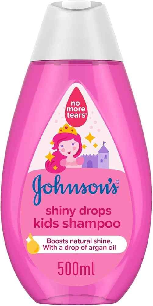 Johnson's shiny drops kids shampoo 500ml
