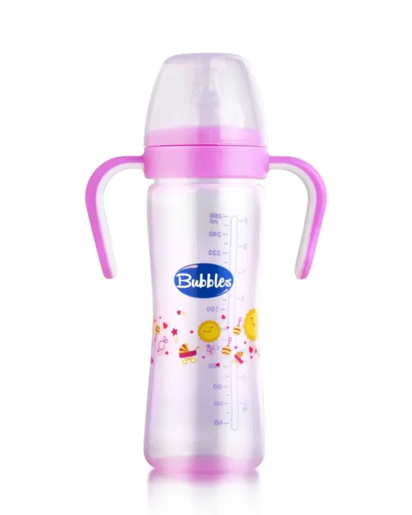 Bubbles Baby Feeding Bottle with handles 270ml