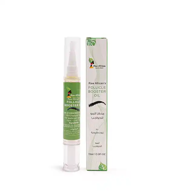 Raw African Follicle Booster Oil for brows 15ml