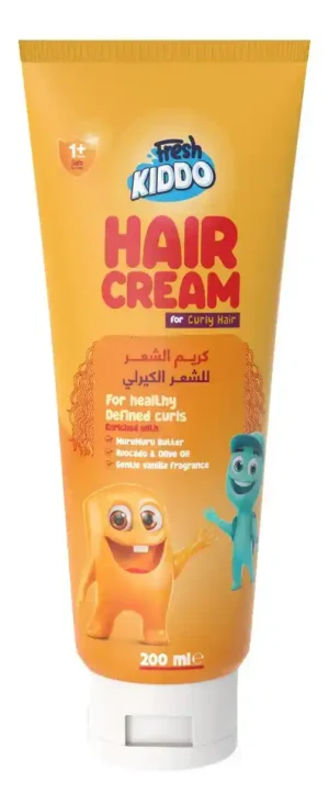 IMG_6460_61_11zon Fresh Kiddo Hair Cream for Curly Hair 200ml