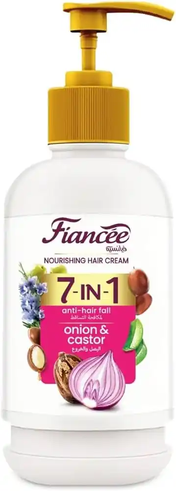Fiancee Nourishing Hair Cream Onion & Caster 7*1 240ml