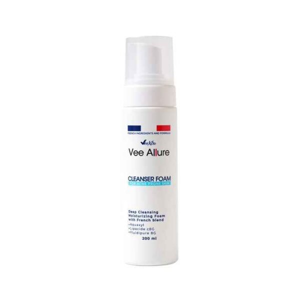 Vee Allure Cleanser Foam for Acne Skin