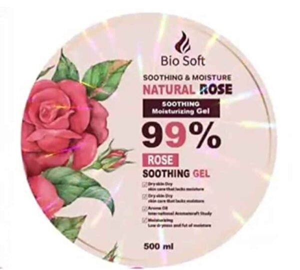 Bio Soft Rose Soothing Moisturizing Gel 500gm