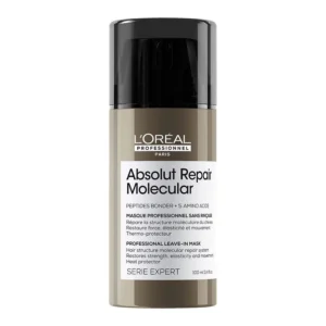 Loreal Professionnel Absolut Repair Molecular No-Rinse Masks 100ml (3.38fl oz)
